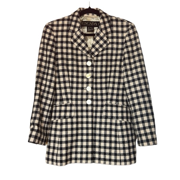 Escada Jackets & Blazers - Escada Margaretha Ley Wool Blazer